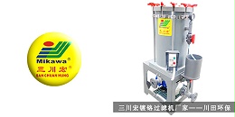 三川宏镀铬过滤机厂家川田环保20191104