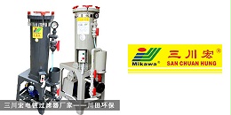 三川宏电镀过滤器厂家川田环保20191024