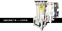 电镀过滤机厂家川田环保20191125