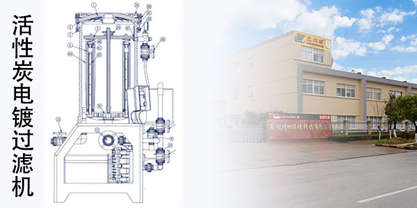 电镀液活性炭过滤机的操作方法