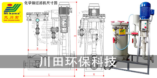 镀镍过滤机厂家为您解析镀镍层发黑的原因