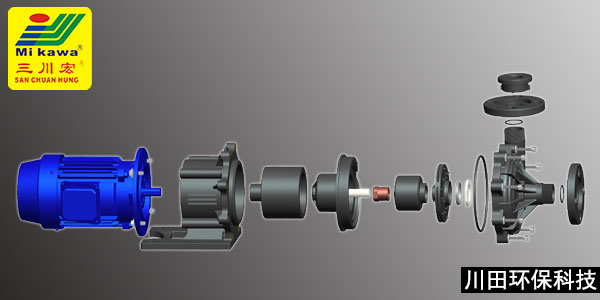 三川宏磁力泵维修安装注意事项