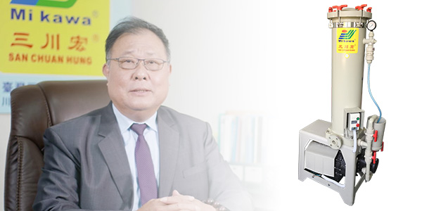 电镀过滤机滤材的清洗方法